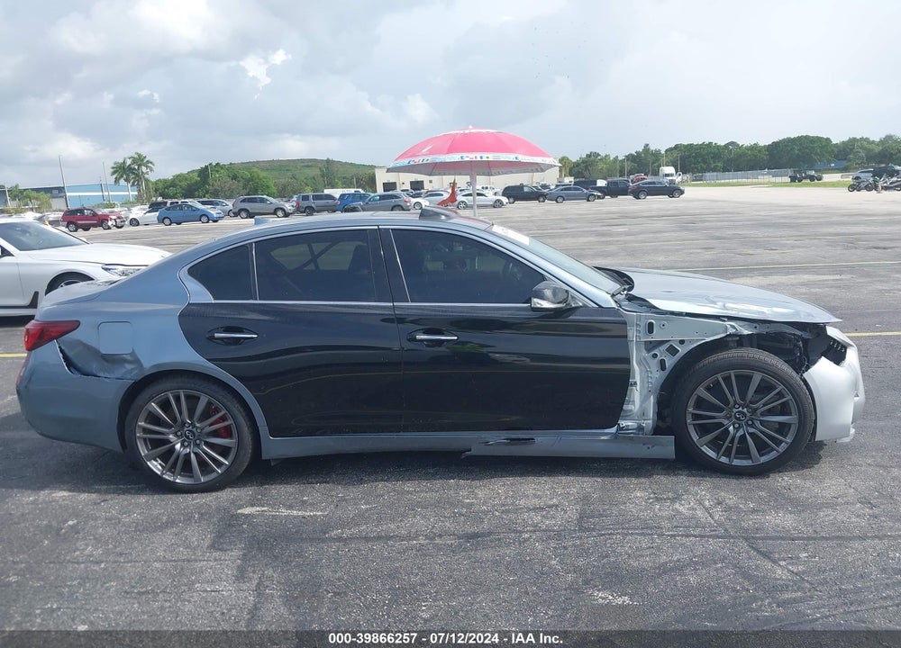 2018 INFINITI Q50 3.0T RED SPORT 400 VIN: JN1FV7AP0JM461602