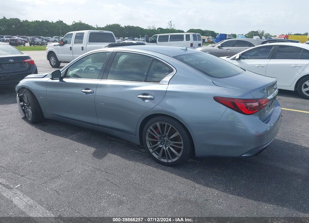 2018 INFINITI Q50 3.0T RED SPORT 400 VIN: JN1FV7AP0JM461602