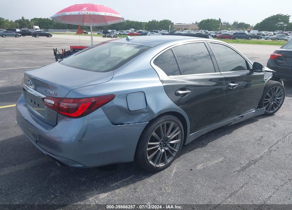 2018 INFINITI Q50 3.0T RED SPORT 400 VIN: JN1FV7AP0JM461602