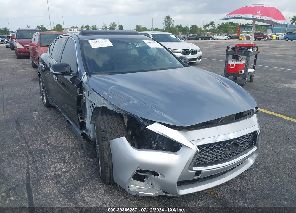 2018 INFINITI Q50 3.0T RED SPORT 400 VIN: JN1FV7AP0JM461602