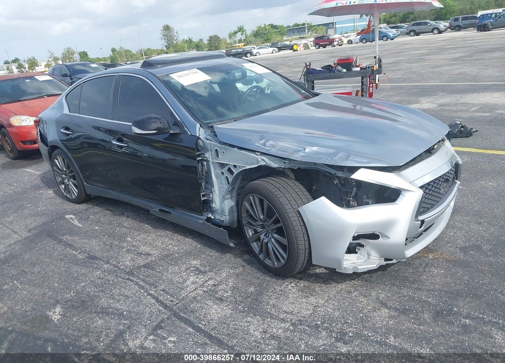 2018 INFINITI Q50 3.0T RED SPORT 400 VIN: JN1FV7AP0JM461602