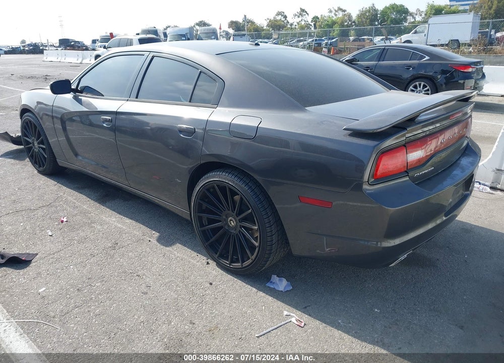 2013 DODGE CHARGER SE VIN: 2C3CDXBG7DH554727