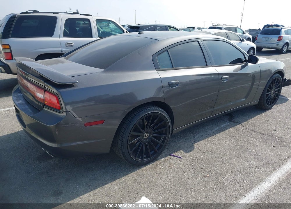 2013 DODGE CHARGER SE VIN: 2C3CDXBG7DH554727