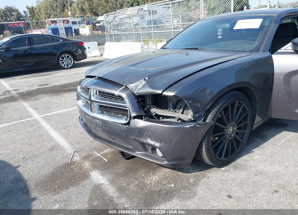 2013 DODGE CHARGER SE VIN: 2C3CDXBG7DH554727