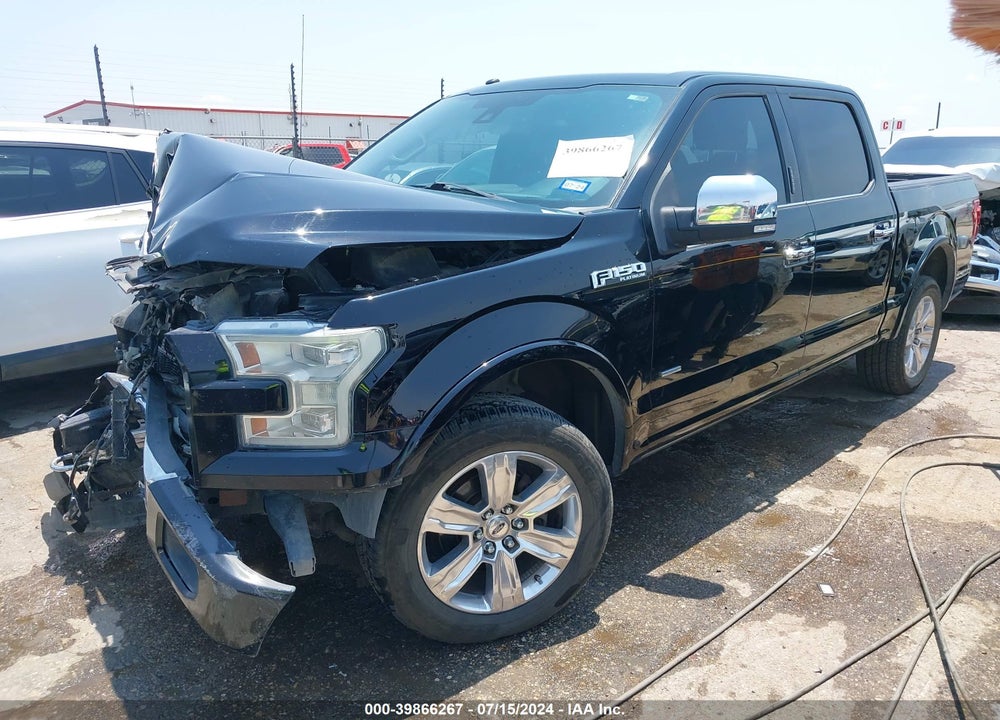 2016 FORD F-150 PLATINUM VIN: 1FTEW1EG5GFA34555