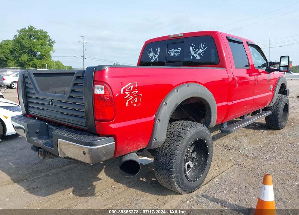 2011 FORD F-250 LARIAT VIN: 1FT7W2BT6BEC23732