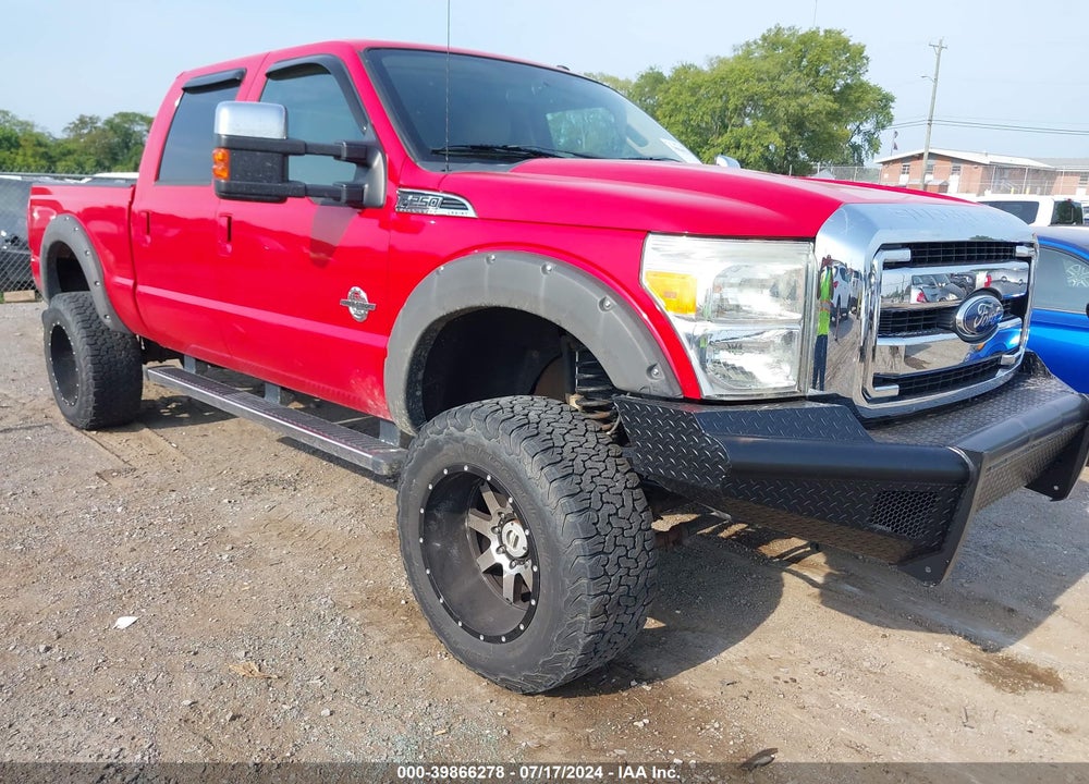 2011 FORD F-250 LARIAT VIN: 1FT7W2BT6BEC23732