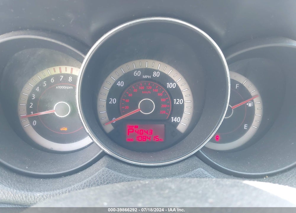 2013 KIA FORTE KOUP EX VIN: KNAFU6A26D5670210