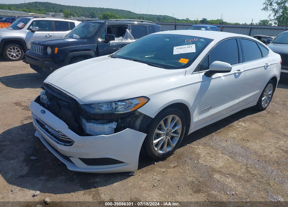 2017 FORD FUSION HYBRID SE VIN: 3FA6P0LU0HR314785