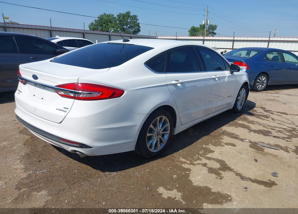 2017 FORD FUSION HYBRID SE VIN: 3FA6P0LU0HR314785