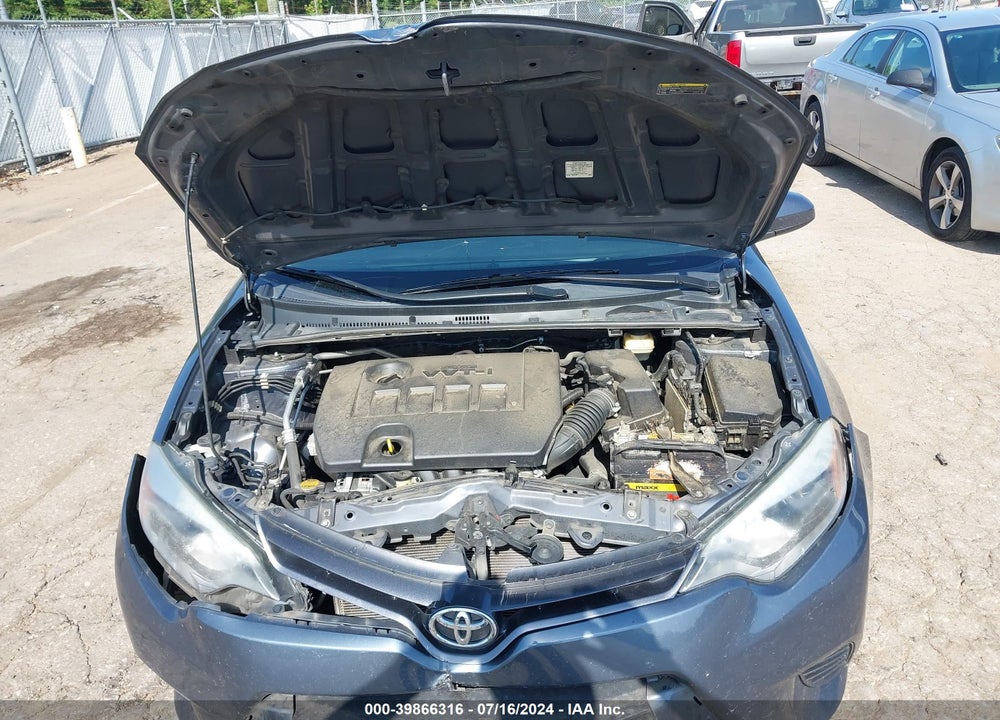 2016 TOYOTA COROLLA LE VIN: 5YFBURHEXGP384659