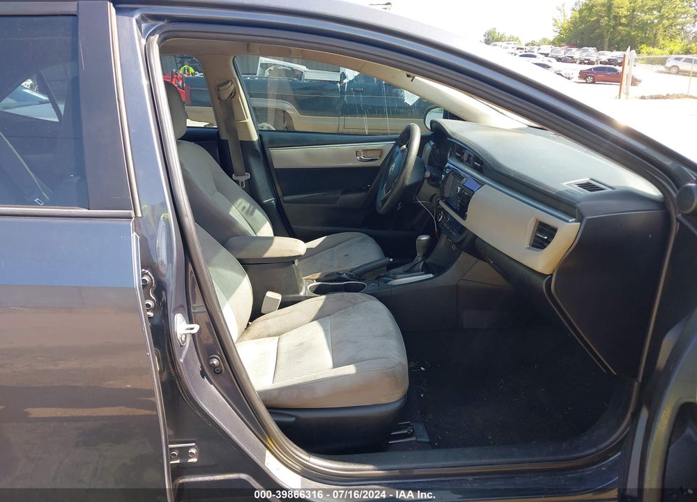 2016 TOYOTA COROLLA LE VIN: 5YFBURHEXGP384659