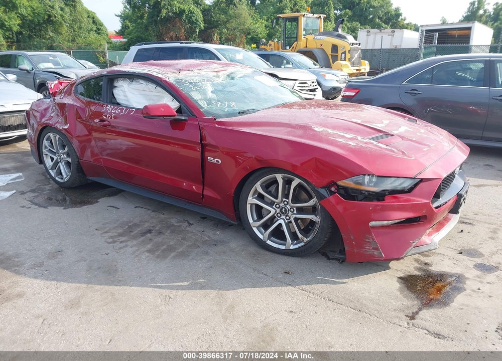 2018 FORD MUSTANG GT PREMIUM VIN: 1FA6P8CF0J5161902