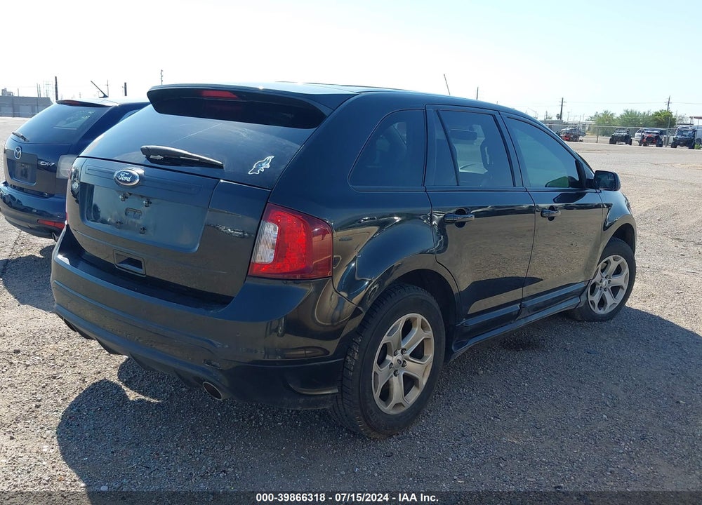 2013 FORD EDGE SPORT VIN: 2FMDK4AK3DBE27465