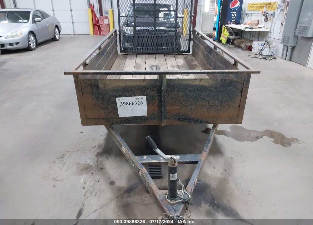 2015 CARRY ON UTILITY TRAILER VIN: 4YMUL101XFM021556