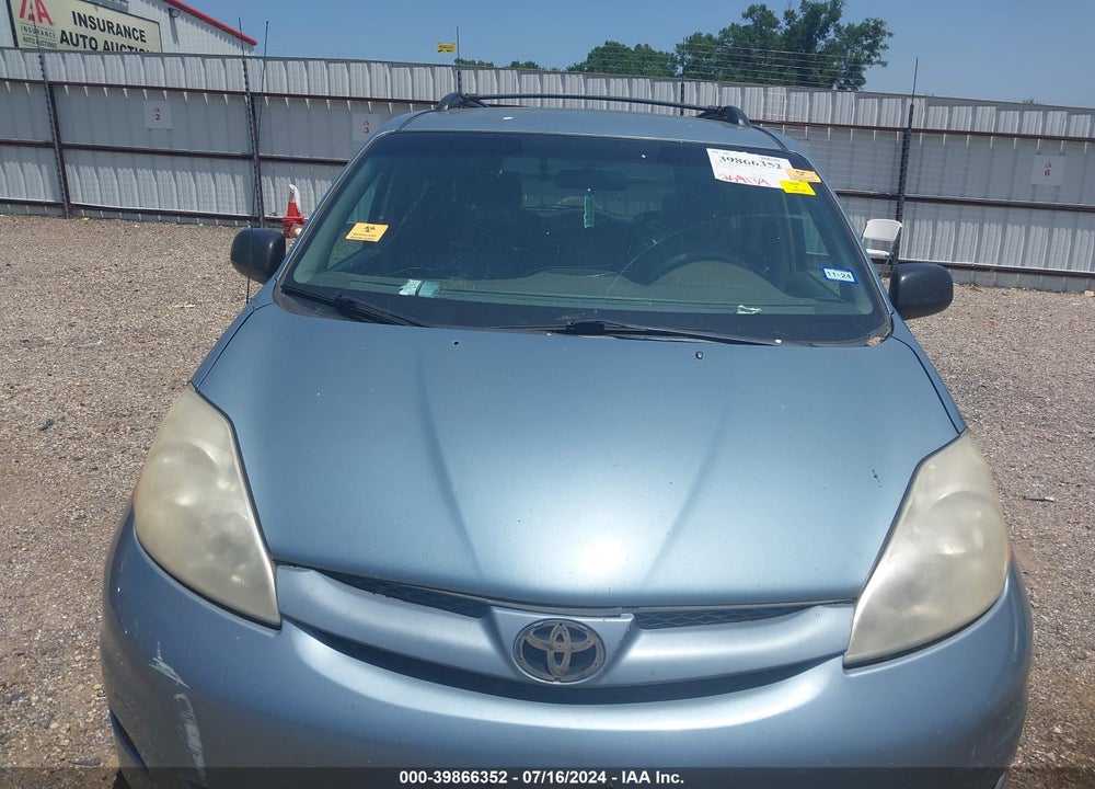2008 TOYOTA SIENNA LE VIN: 5TDZK23C08S163324