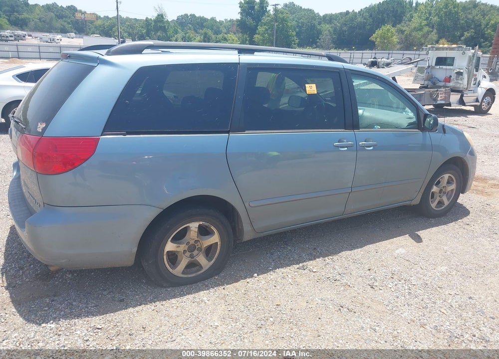 2008 TOYOTA SIENNA LE VIN: 5TDZK23C08S163324