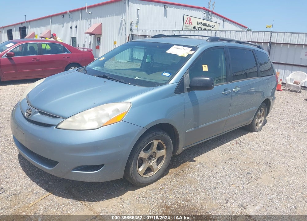 2008 TOYOTA SIENNA LE VIN: 5TDZK23C08S163324