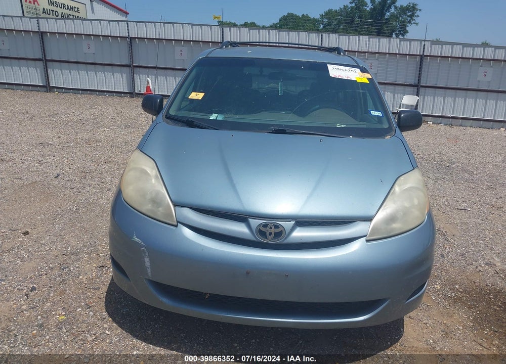 2008 TOYOTA SIENNA LE VIN: 5TDZK23C08S163324
