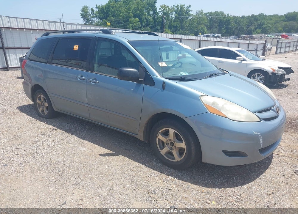 2008 TOYOTA SIENNA LE VIN: 5TDZK23C08S163324