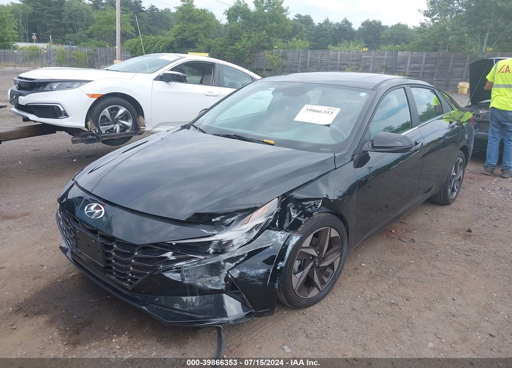 2021 HYUNDAI ELANTRA VIN: KMHLN4AG1MU074202
