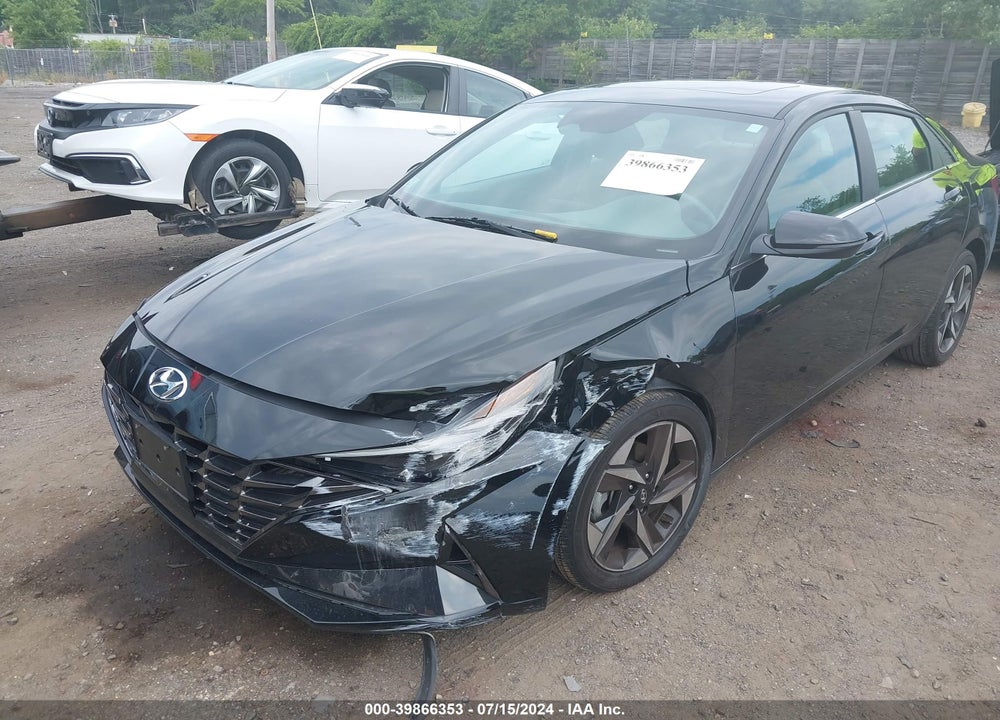 2021 HYUNDAI ELANTRA VIN: KMHLN4AG1MU074202