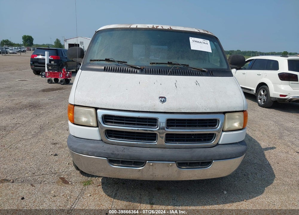 1999 DODGE RAM VAN 1500 COMMERCIAL/CONVERSION VIN: 2B7HB11Y1XK534852