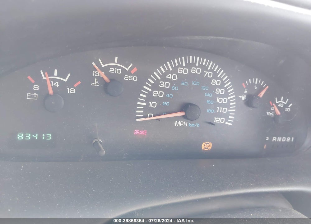 1999 DODGE RAM VAN 1500 COMMERCIAL/CONVERSION VIN: 2B7HB11Y1XK534852