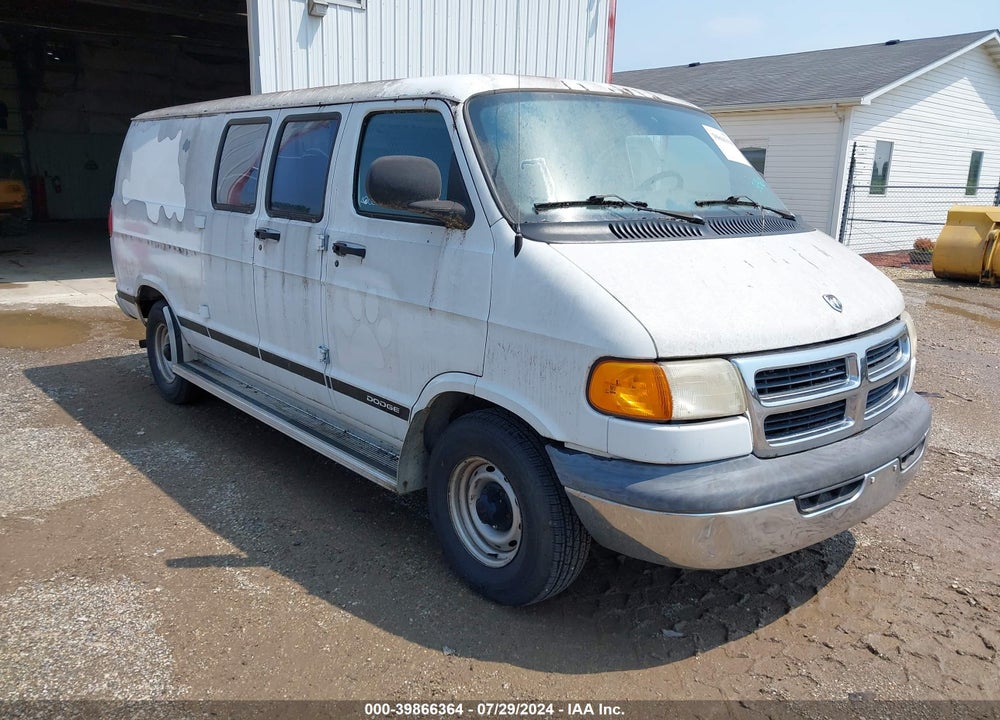 1999 DODGE RAM VAN 1500 COMMERCIAL/CONVERSION VIN: 2B7HB11Y1XK534852