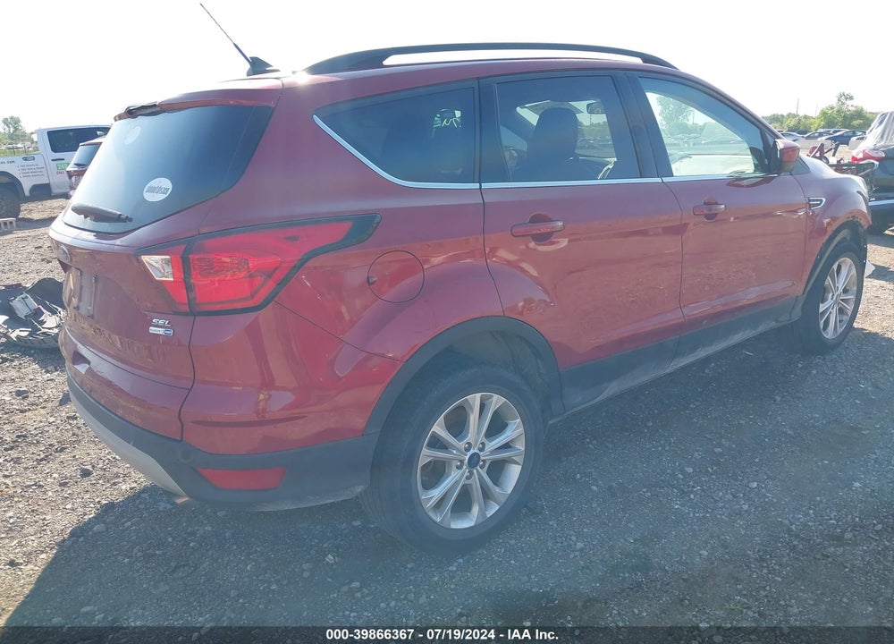 2019 FORD ESCAPE SEL VIN: 1FMCU9HD9KUA97316