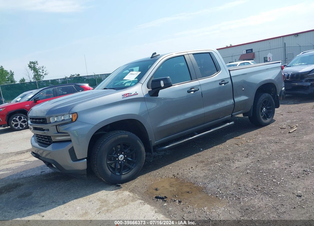 2020 CHEVROLET SILVERADO 1500 4WD DOUBLE CAB STANDARD BED RST VIN: 1GCRYEED0LZ355002