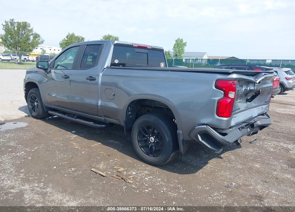 2020 CHEVROLET SILVERADO 1500 4WD DOUBLE CAB STANDARD BED RST VIN: 1GCRYEED0LZ355002