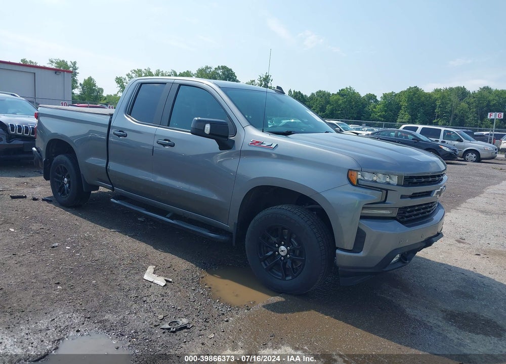 2020 CHEVROLET SILVERADO 1500 4WD DOUBLE CAB STANDARD BED RST VIN: 1GCRYEED0LZ355002