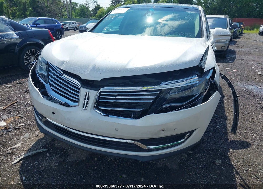 2016 LINCOLN MKX RESERVE VIN: 2LMTJ8LR5GBL32074