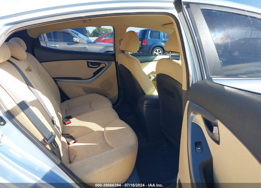 2012 HYUNDAI ELANTRA GLS (ULSAN PLANT) VIN: KMHDH4AE4CU287072
