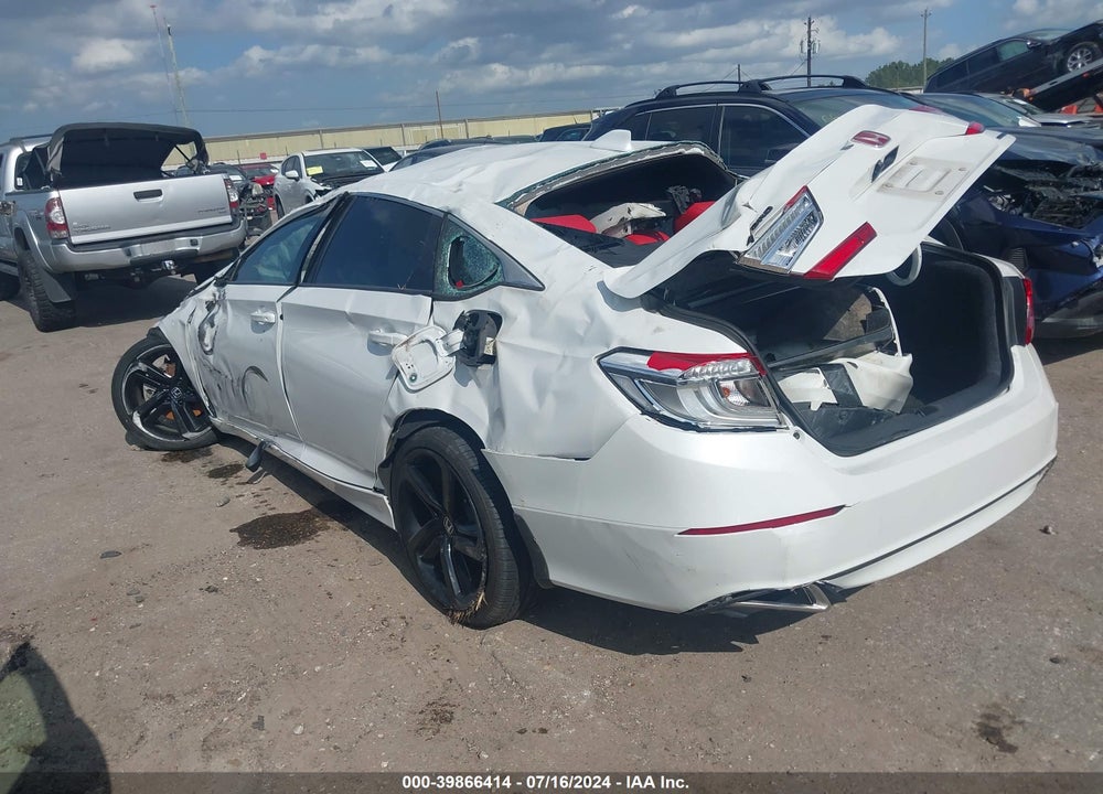 2019 HONDA ACCORD SPORT VIN: 1HGCV1F37KA166407