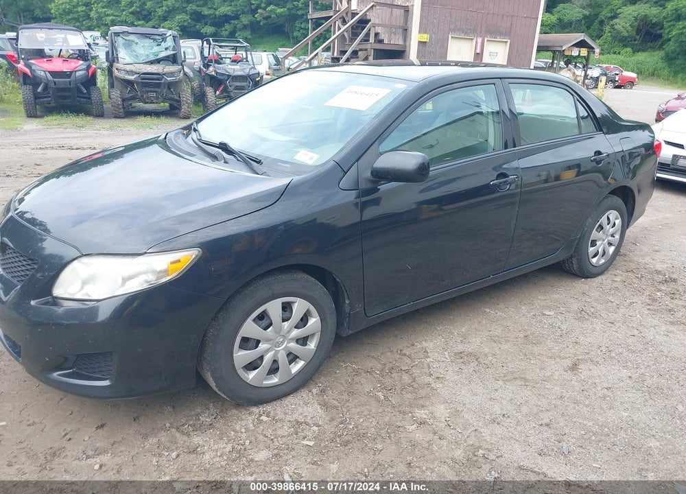 2010 TOYOTA COROLLA LE VIN: 1NXBU4EE9AZ384956