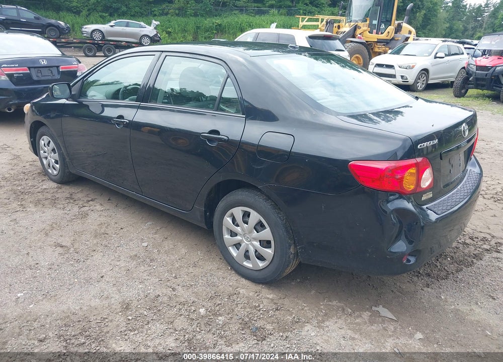 2010 TOYOTA COROLLA LE VIN: 1NXBU4EE9AZ384956