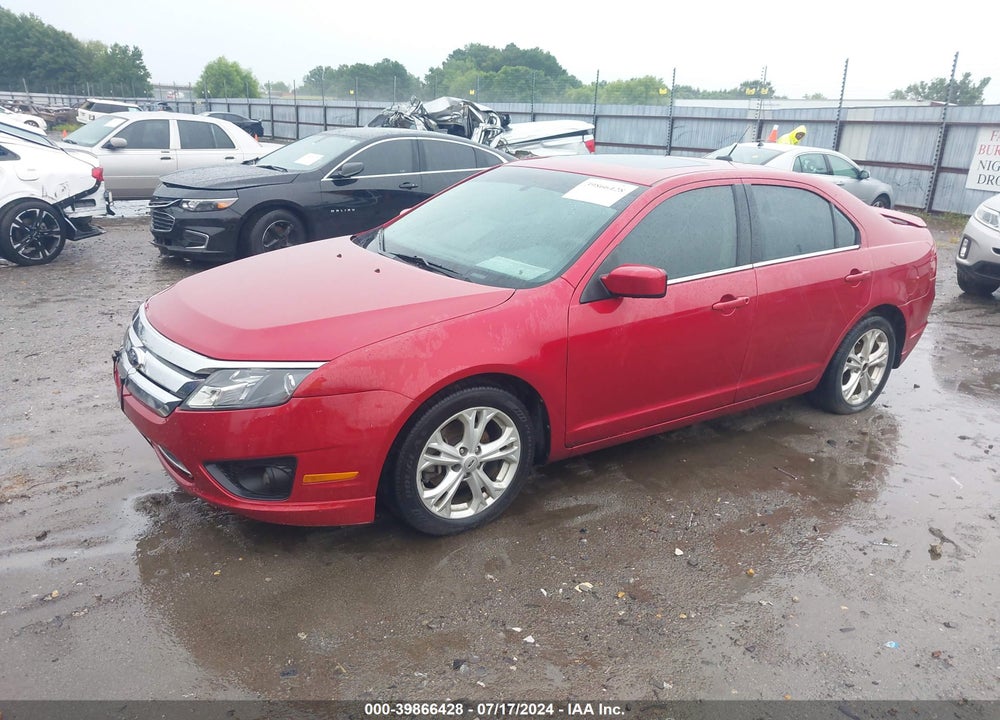 2012 FORD FUSION SE VIN: 3FAHP0HA0CR428138