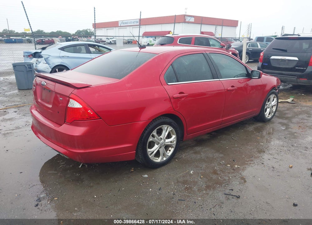 2012 FORD FUSION SE VIN: 3FAHP0HA0CR428138