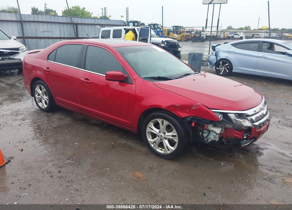 2012 FORD FUSION SE VIN: 3FAHP0HA0CR428138
