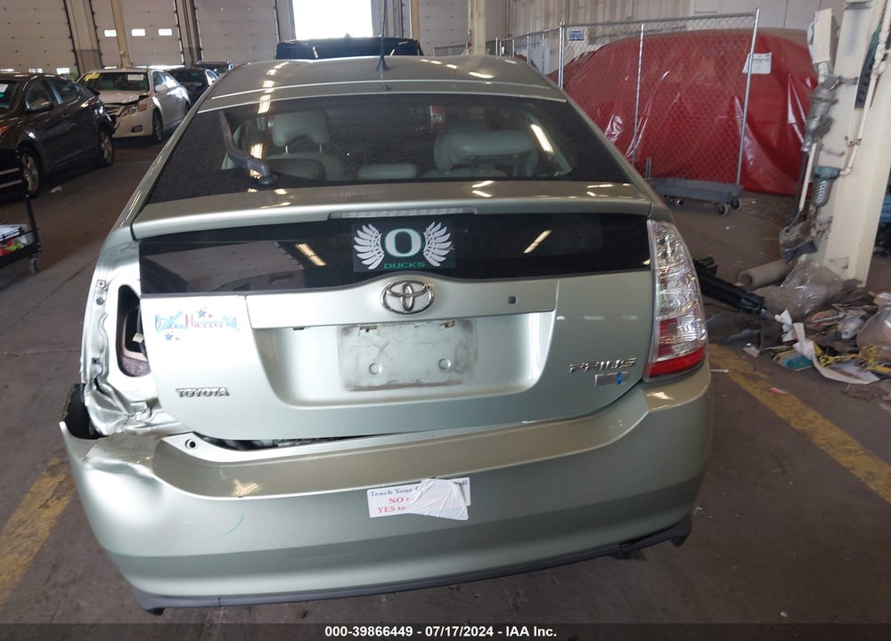 2006 TOYOTA PRIUS VIN: JTDKB20U763128244