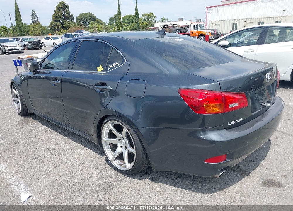 2008 LEXUS IS 250 VIN: JTHBK262385078924