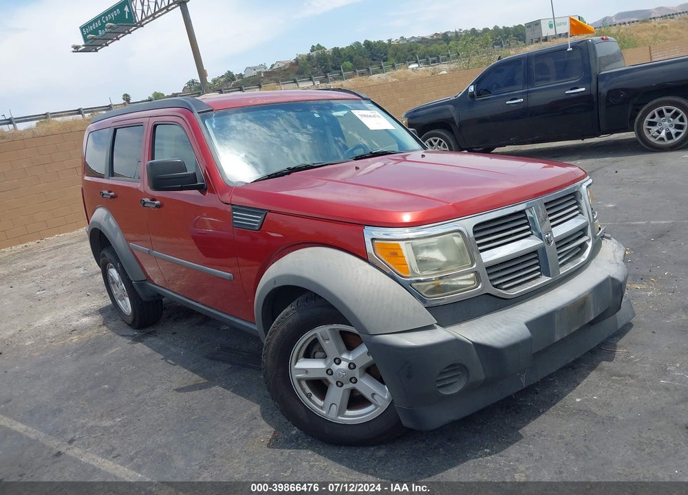 2007 DODGE NITRO SXT VIN: 1D8GT28K27W533841