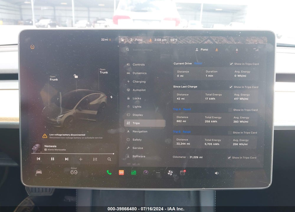 2022 TESLA MODEL 3 REAR-WHEEL DRIVE VIN: 5YJ3E1EA7NF342172