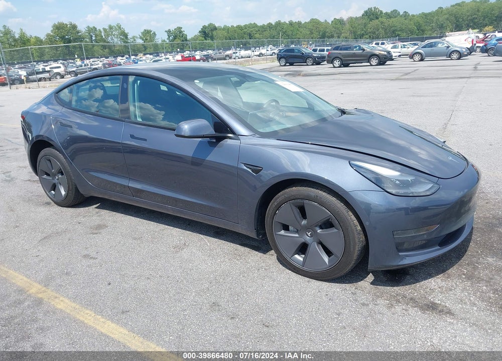2022 TESLA MODEL 3 REAR-WHEEL DRIVE VIN: 5YJ3E1EA7NF342172