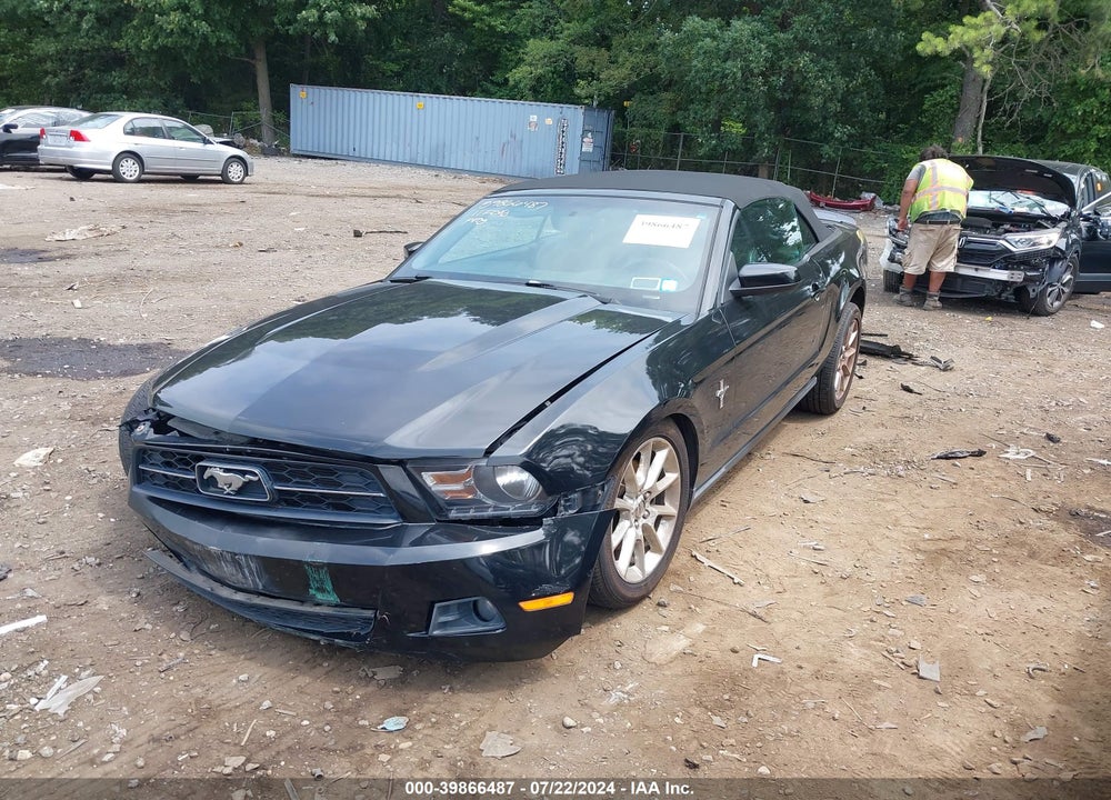 2011 FORD MUSTANG V6 PREMIUM VIN: 1ZVBP8EM3B5103222