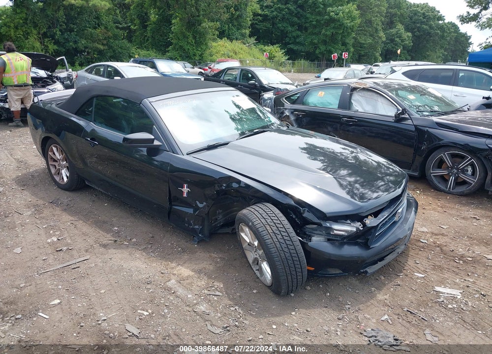 2011 FORD MUSTANG V6 PREMIUM VIN: 1ZVBP8EM3B5103222
