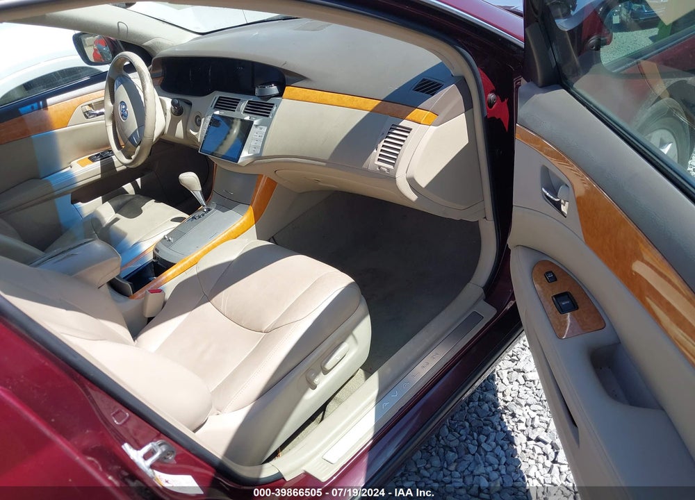 2006 TOYOTA AVALON XLS VIN: 4T1BK36B86U124088