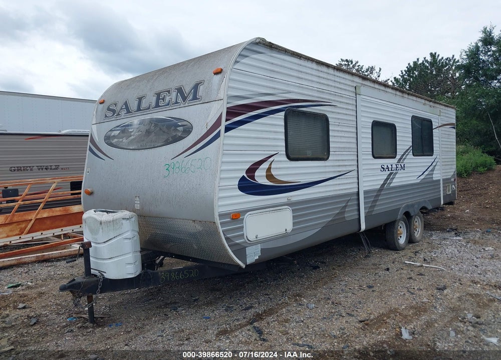 2012 FOREST RIVER SALEM 26TBUD VIN: 4X4TSMB26CA305427